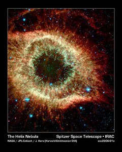 The Helix Nebula, Star Death - photo courtesy The Evolving Universe / Smithsonian National Museum of Natural History and the Smithsonian Astrophysical Observatory